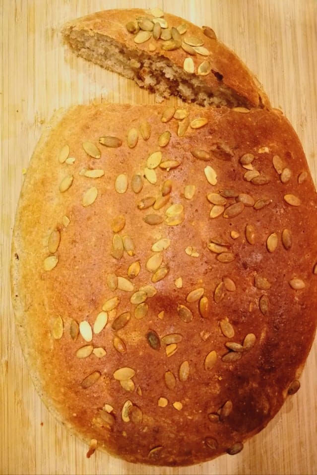 naminė duona receptas sveikas užkandis