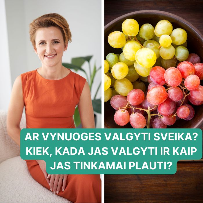 Ar vynuoges valgyti sveika